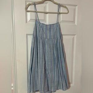 Light blue mini dress